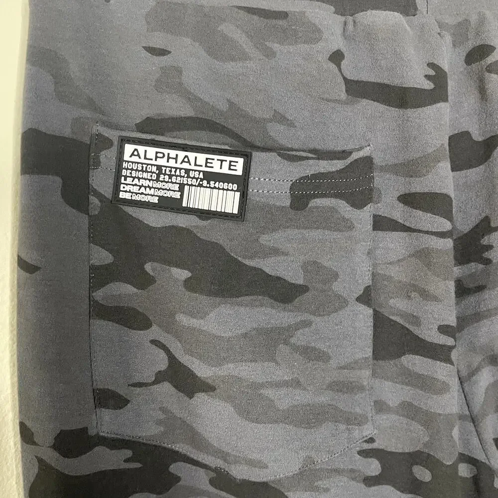 Alphalete Men's‎ Joggers Size Large Premium Camo Print